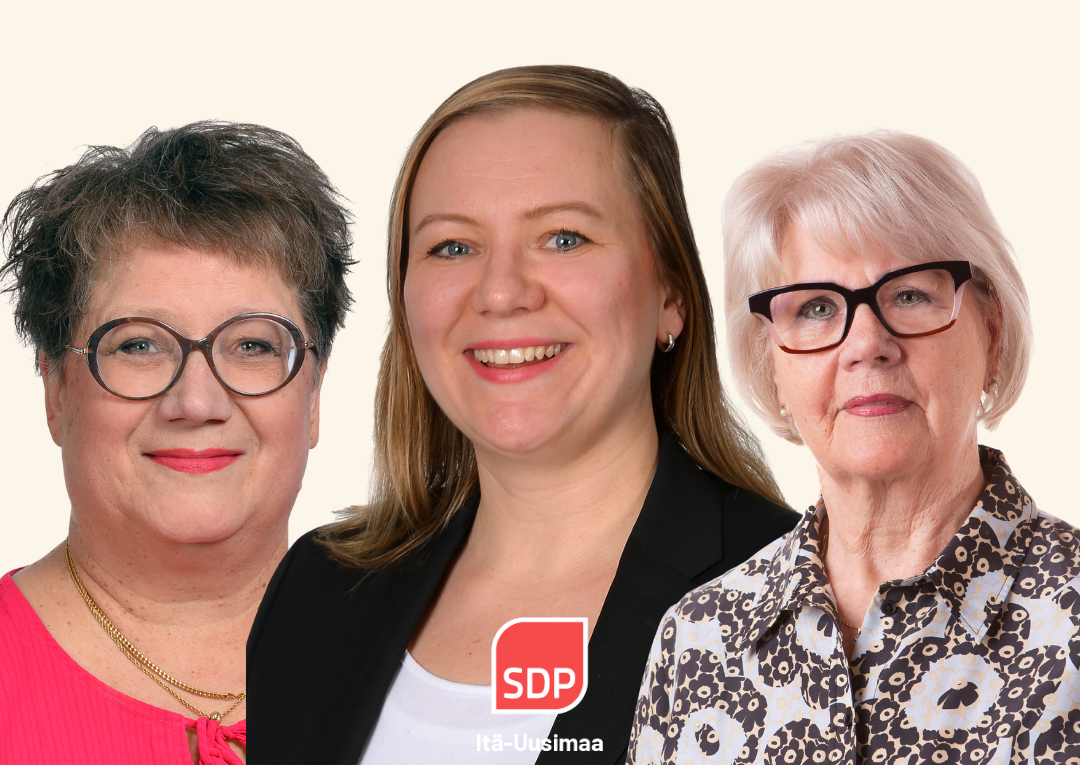 SDP:n Itä-Uudenmaan aluevaltuustoryhmä: “Hyvinvointialue on vaikeassa tilanteessa. SDP ei pelkää vaikeita päätöksiä, mutta pidämme kiinni arvoistamme”