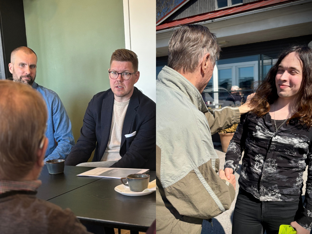 Keskustelu taloudesta, luottamuksesta ja paikallisesta kasvusta kokosi väkeä Hankoon